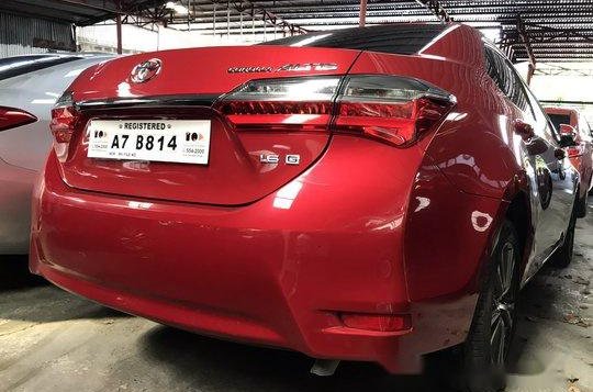 Red Toyota Corolla altis 2018 Manual Gasoline for sale -3