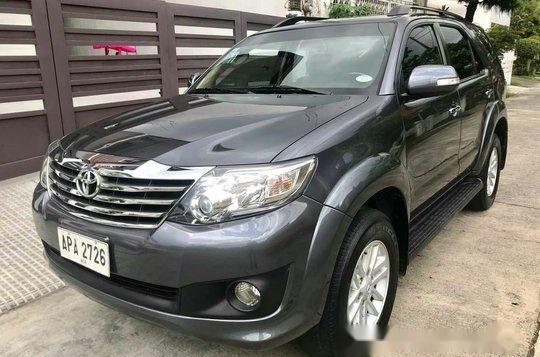 Sell Grey 2014 Toyota Fortuner Automatic Gasoline at 60000 km