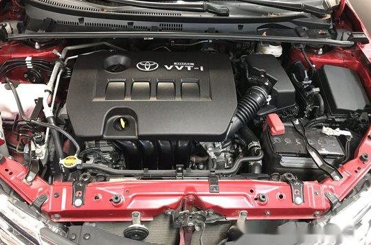 Red Toyota Corolla altis 2018 Manual Gasoline for sale -4