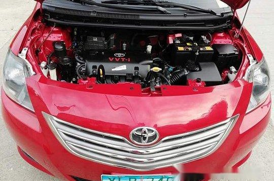 Red Toyota Vios 2012 for sale in Cebu -5