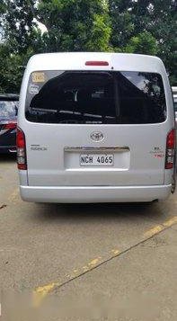 Silver Toyota Hiace 2017 at 65000 km for sale-1