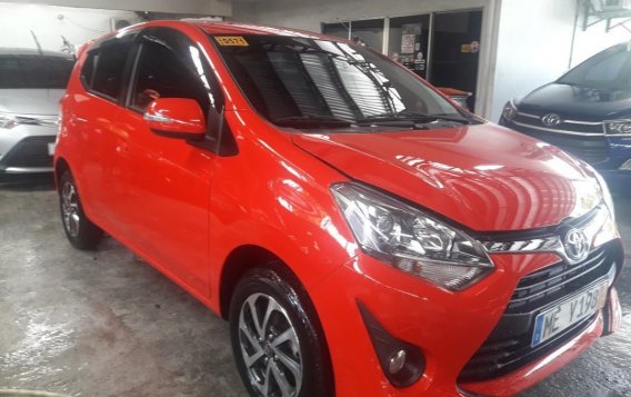 Red Toyota Wigo 2019 for sale in Quezon City-1