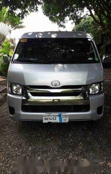 Silver Toyota Hiace 2017 at 65000 km for sale