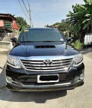 Selling Black Toyota Fortuner 2015 Automatic Diesel