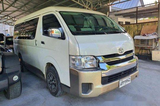 White Toyota Hiace 2014 Manual Diesel for sale -1
