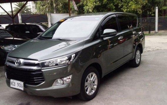 Sell Green 2018 Toyota Innova  Automatic Diesel -1