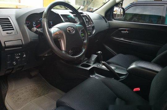 Black Toyota Fortuner 2015 at 55000 km for sale 