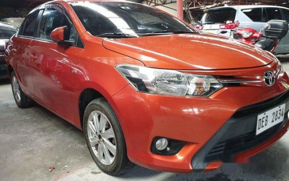 Orange Toyota Vios 2016 for sale 