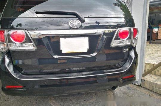 Black Toyota Fortuner 2015 at 55000 km for sale -1