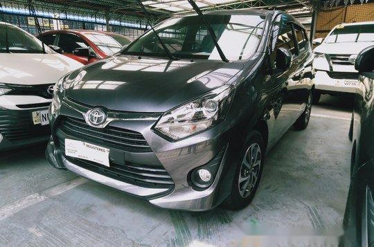 Grey Toyota Wigo 2018 for sale in Makati-2