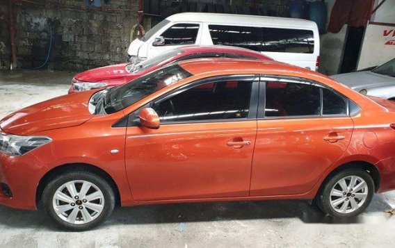 Orange Toyota Vios 2016 for sale -5
