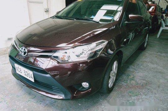 Selling Brown Toyota Vios 2017 Manual Gasoline -2