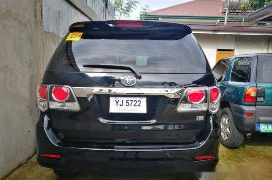 Black Toyota Fortuner 2015 at 55000 km for sale -2