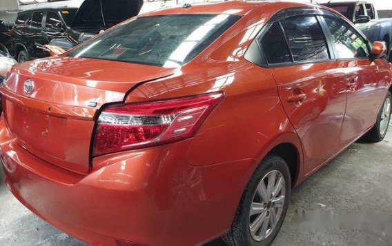 Orange Toyota Vios 2016 for sale -2