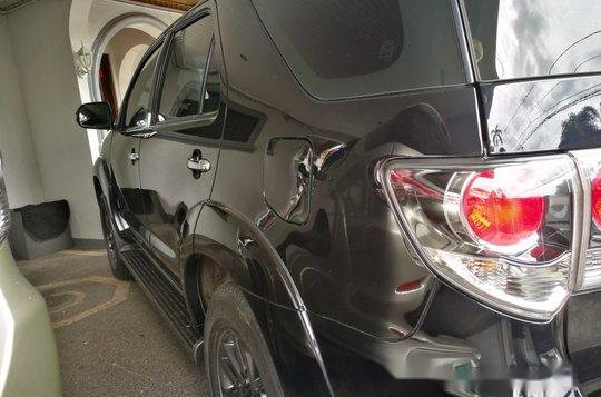 Black Toyota Fortuner 2015 at 55000 km for sale -6