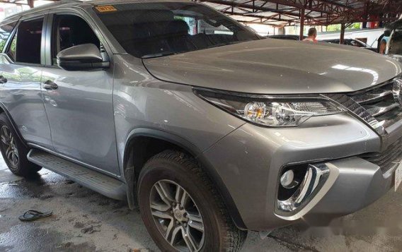 Silver Toyota Fortuner 2018 Automatic Diesel for sale