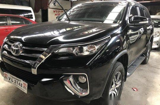 Sell Black 2017 Toyota Fortuner at 18000 km-1