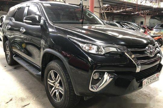 Sell Black 2017 Toyota Fortuner at 18000 km