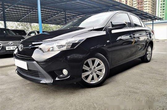 Black Toyota Vios 2016 at 32000 km for sale -1