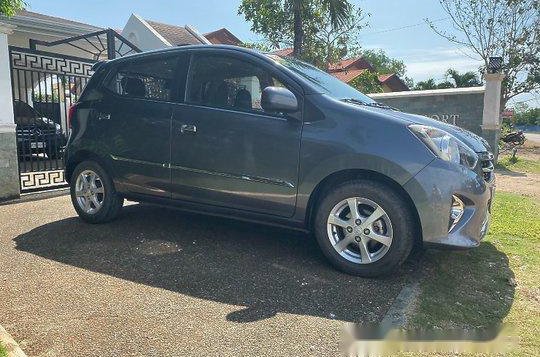 Grey Toyota Wigo 2015 at 20740 km for sale in Panglao-1