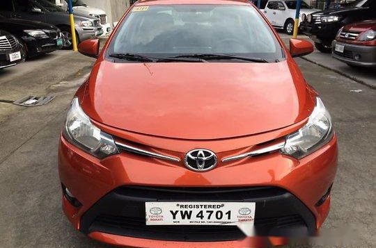 Orange Toyota Vios 2016 at 31000 km for sale-1