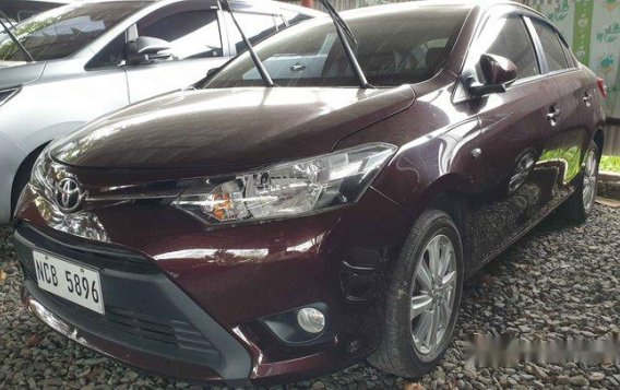 Red Toyota Vios 2018 for sale-2