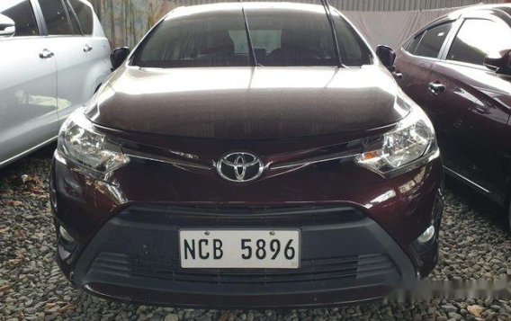 Red Toyota Vios 2018 for sale-1