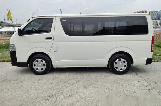 White Toyota Hiace 2017 Manual Diesel for sale -4