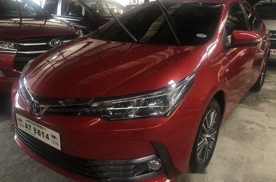Red Toyota Corolla Altis 2018 for sale in Quezon City -1