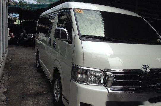 White Toyota Hiace 2018 for sale in Quezon City -3
