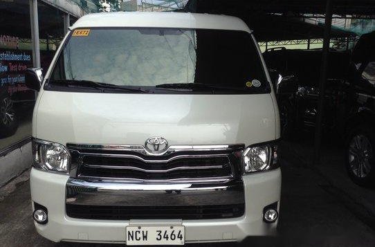 White Toyota Hiace 2018 for sale in Quezon City -6