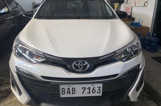 White Toyota Vios 2019 for sale in Quezon City-1