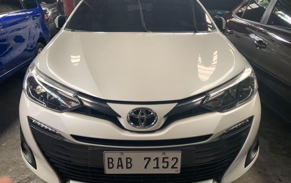 Pearlwhite Toyota Vios 2018 for sale in Quezon City