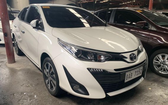 Pearlwhite Toyota Vios 2018 for sale in Quezon City-1