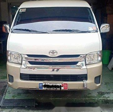 White Toyota Hiace 2016 for sale -1