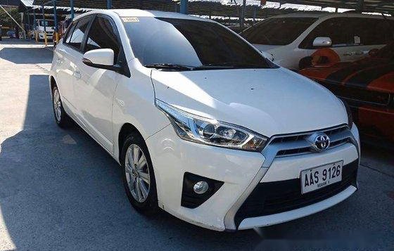 Sell White 2014 Toyota Yaris in Makati
