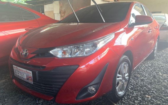 Sell Red 2019 Toyota Vios in Quezon City