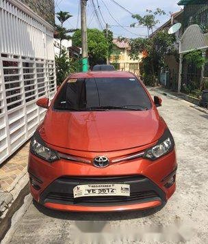 Orange Toyota Vios 2016 at 42000 km for sale