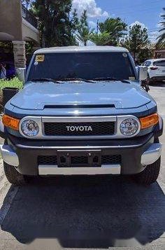 Blue Toyota Fj Cruiser 2017 at 14000 km for sale