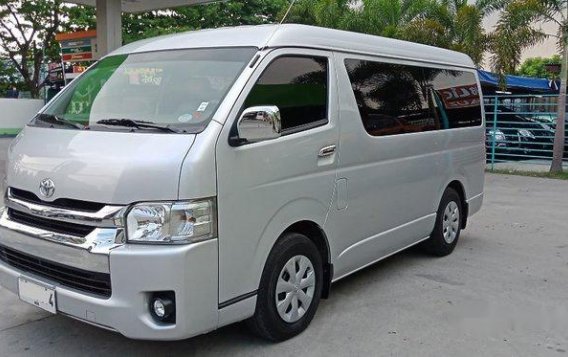 Silver Toyota Hiace 2015 at 60000 km for sale -2