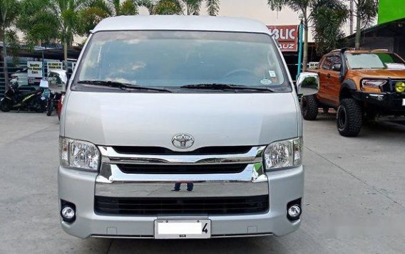 Silver Toyota Hiace 2015 at 60000 km for sale -1