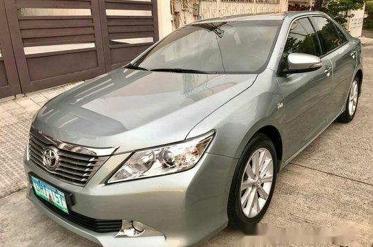 Silver Toyota Camry 2013 Automatic Gasoline for sale 