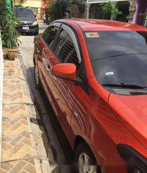 Orange Toyota Vios 2016 at 42000 km for sale-1