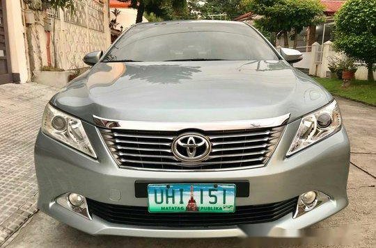 Silver Toyota Camry 2013 Automatic Gasoline for sale -1