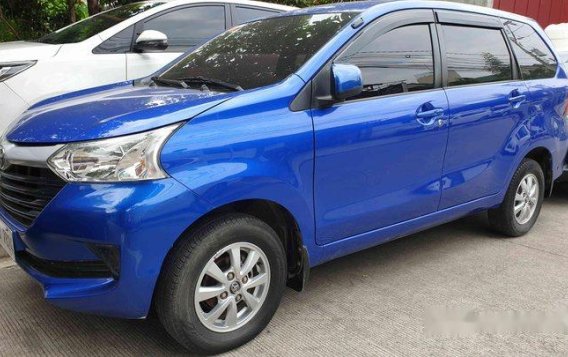 Blue Toyota Avanza 2018 Manual Gasoline for sale