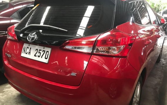 Red Toyota Yaris 2018 for sale in Quezon City -1