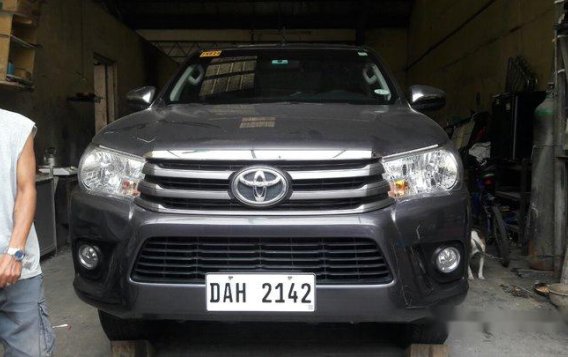 Sell Grey 2018 Toyota Hilux at Manual Diesel at 25000 km