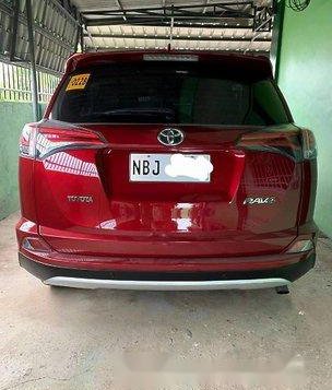 Red Toyota Rav4 2018 Automatic Gasoline for sale -1