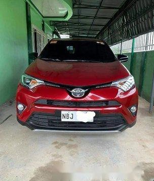 Red Toyota Rav4 2018 Automatic Gasoline for sale 