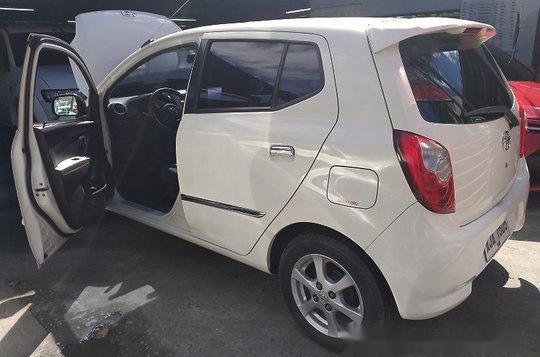 White Toyota Wigo 2015 Automatic Gasoline for sale -1